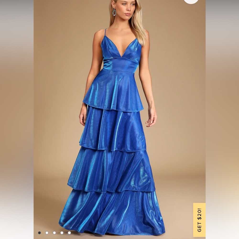 Lulu’s Royal Blue Maxi Dress